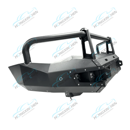 Factory Price Auto Parts Black Steel Front Bumper Car Bull Bar for Toyota Landcruiser Lc200 2018-2021