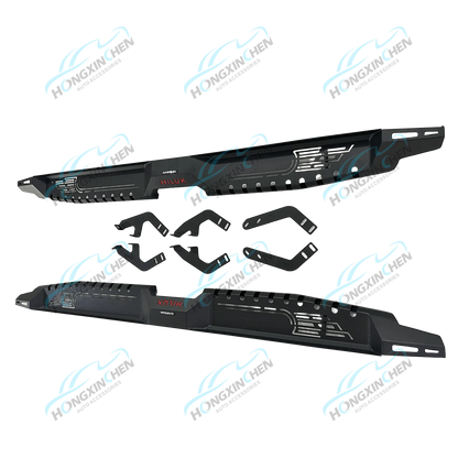 Car Side Steps 4x4 Accessories Running Board Steel Alloy Universal Side Steps for Toyota Hilux