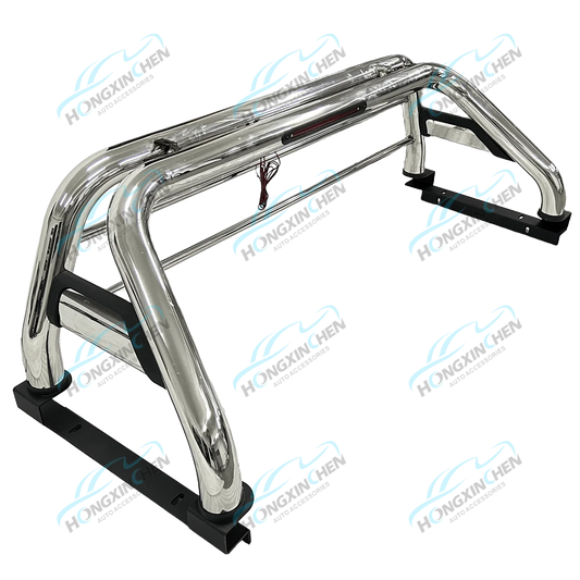 Carbest New Type 2012-2014 Stainless Steel Roof Rack Roll Bar for Toyota for Hilux Vigo Nissan NP300 Pickup Truck Bed Also