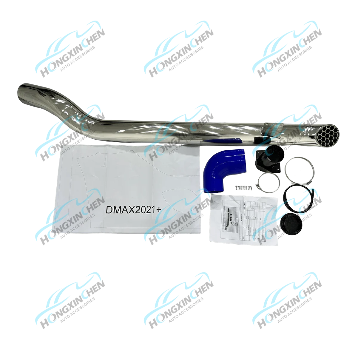 4x4 Passion Life Silver Stainless Steel Performance Snorkel for ISUZU D-MAX 4WD Exterior Accessories From Australia