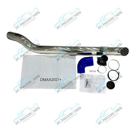 4x4 Passion Life Silver Stainless Steel Performance Snorkel for ISUZU D-MAX 4WD Exterior Accessories From Australia
