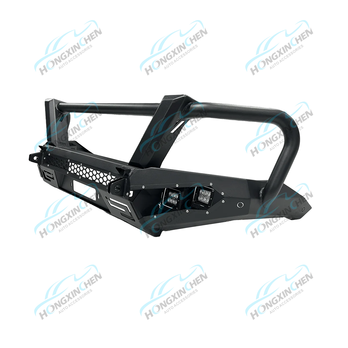 4x4 Pickup Truck Steel Front Bumper Guard Bull Bar Colorful Protective Cover for Ford F-150 Ranger Cruiser Pajero Colorado