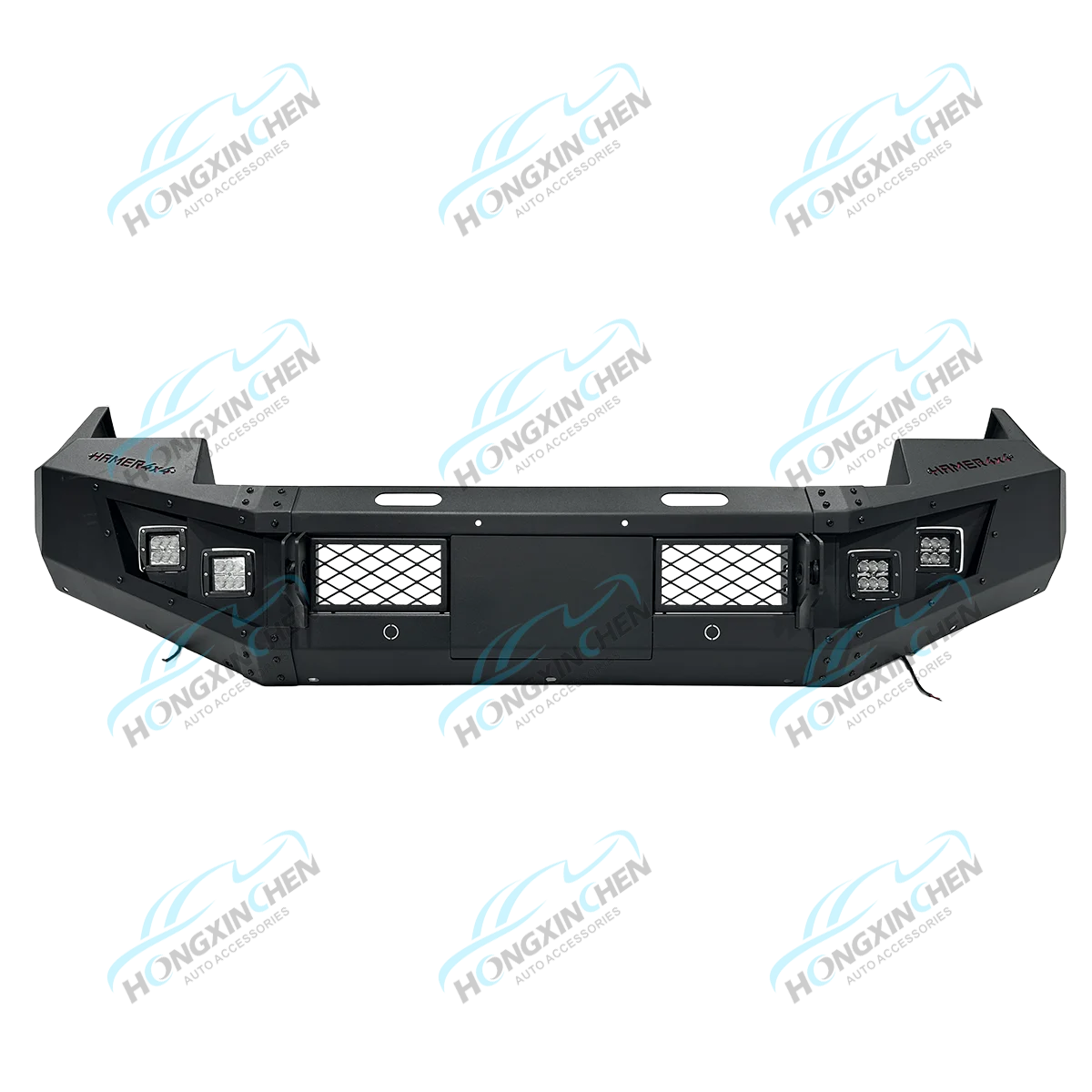 High Quality Universal Steel Front Bumper Body Kit High-Purpose Auto Car Exhaust for Land Cruiser LC300