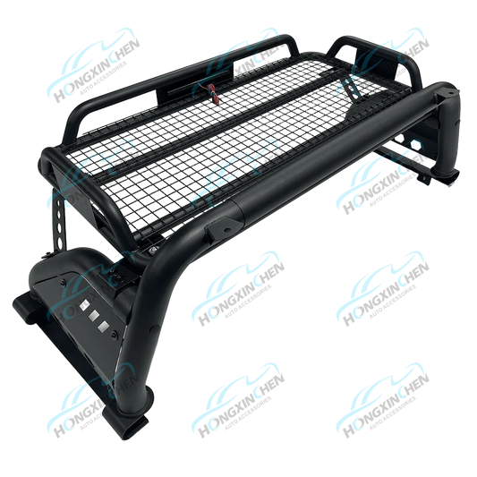 Pickup 4x4 Accessories Off Road Sport Roll Bar With Basket for Gmc Sierra