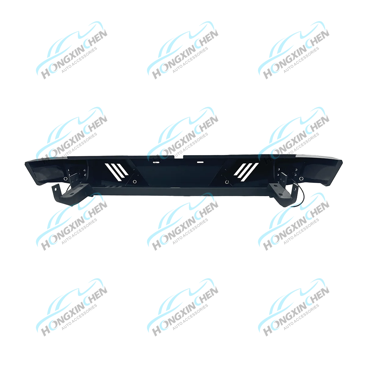 High Quality Steel Rear Bumper for Toyota Hilux Vigo 2002-2015 Top Selling Accessories Navara Colorado FJ Cruiser Pajero NP300