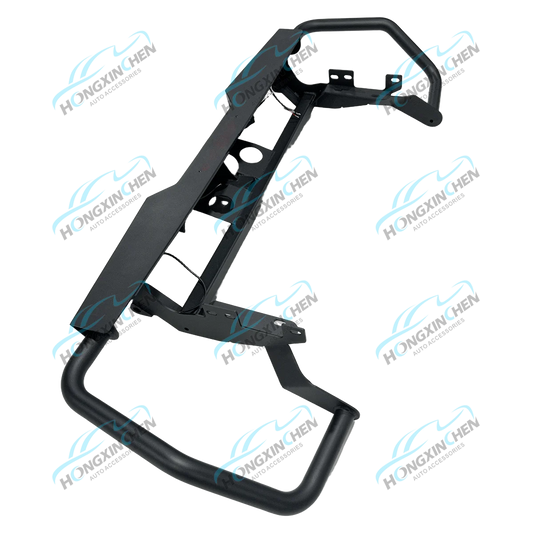 Off-road 4x4 Steel Rear Bumper Rear Bullbars Defensas Traseras for Toyota Linux Revo Land Cruiser Highlander