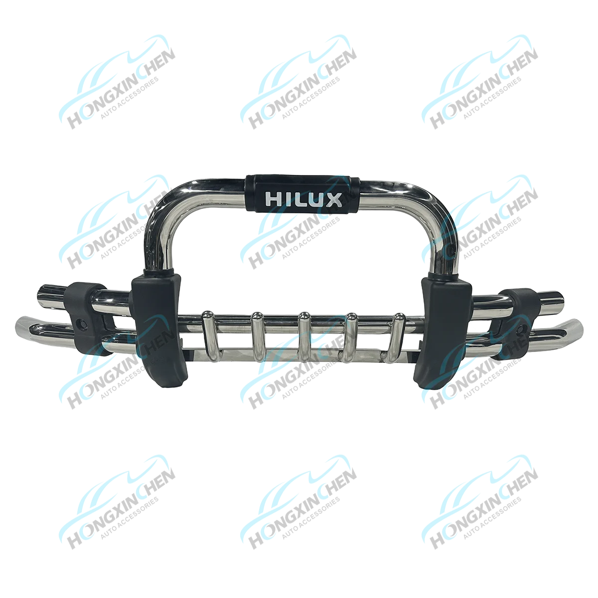 Hot-Selling Front Bumper Car Grille Guard Compatible with Hilux Revo Vigo Navara Colorado FJ Cruiser Pajero NP300