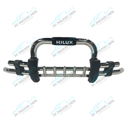 Hot-Selling Front Bumper Car Grille Guard Compatible with Hilux Revo Vigo Navara Colorado FJ Cruiser Pajero NP300