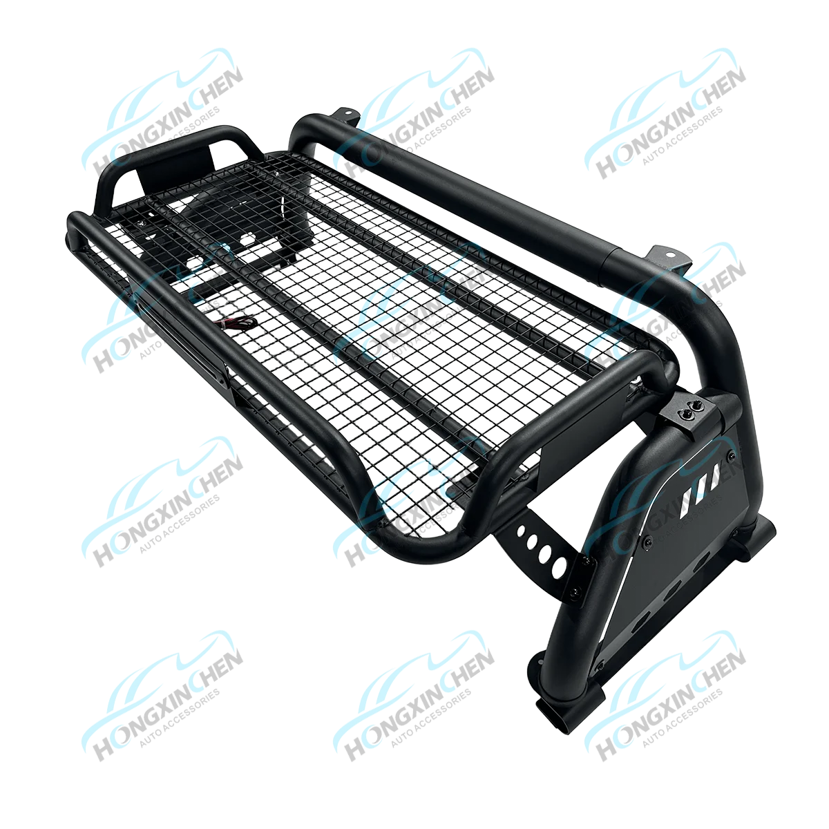 Pickup 4x4 Accessories Off Road Sport Roll Bar With Basket for Gmc Sierra