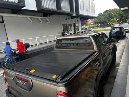 Roll up Truck Bed Pickup Electric Roller Lid Retractable Tonneau Cover for Toyota Hilux Revo Rocco Vigo Tacoma Sr5