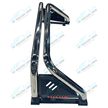Hot Sale 201 Stainless Steel Sport Roll Bar for 4x4 Pick-up Truck Exterior Accessories