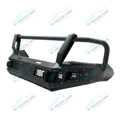High Quality 4x4 Off-Road Front Bumper Accessories for Ford Ranger T9 2022 2023 Factory Price Steel Front Bumper for Navara