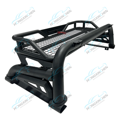 Universal New Steel Sport Roll Bar Exhaust Cut-Outs Exterior Accessories for Tacoma for Hilux Vigo Triton Navara Np300 Pickup Tr