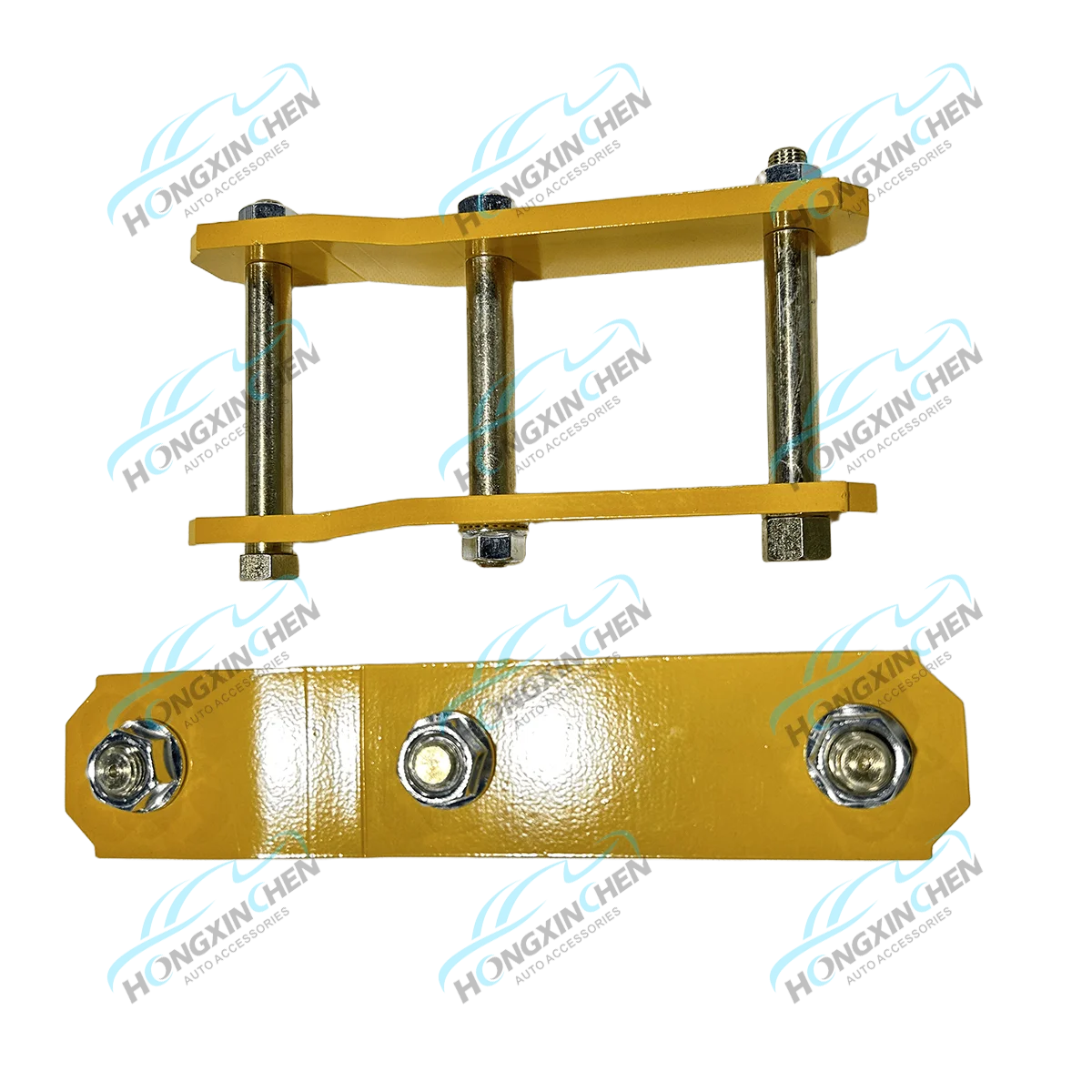 New 2 Inch Suspension Lift Kit Rear Leaf Spring G-Shackles for LC 76 78 79 Vehicles