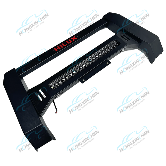 Universal Steel Bull Bar LED Light Grille Guard Car Accessories for 4x4 Pick-up Truck Foton Tunland Navara Colorado Bumper
