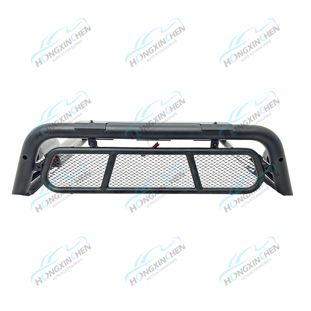 New Style 4x4 Iron Roll Bar with LED Replacement Sport Bar for 2022+ for Ranger Tacoma NP300 Black Universal Roll Bars for Picku