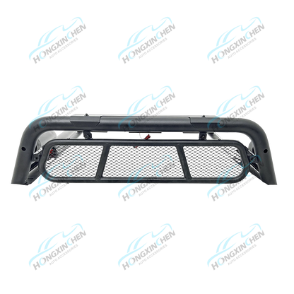New Style 4x4 Iron Roll Bar with LED Replacement Sport Bar for 2022+ for Ranger Tacoma NP300 Black Universal Roll Bars for Picku
