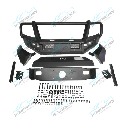 High Quality 4x4 Off-Road Front Bumper Accessories for Ford Ranger T9 2022 2023 Factory Price Steel Front Bumper for Navara