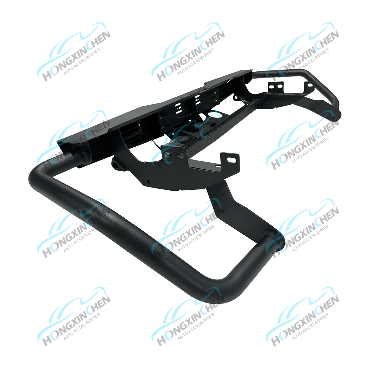 Off-road 4x4 Steel Rear Bumper Rear Bullbars Defensas Traseras for Toyota Linux Revo Land Cruiser Highlander