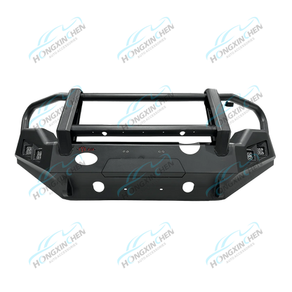 Custom Off-road 4x4 Steel Front Bumper Bull Bar Car Bumpers Bash Plate for Toyota Hilux Revo Vigo Triton L200 Mr D-max Bt50