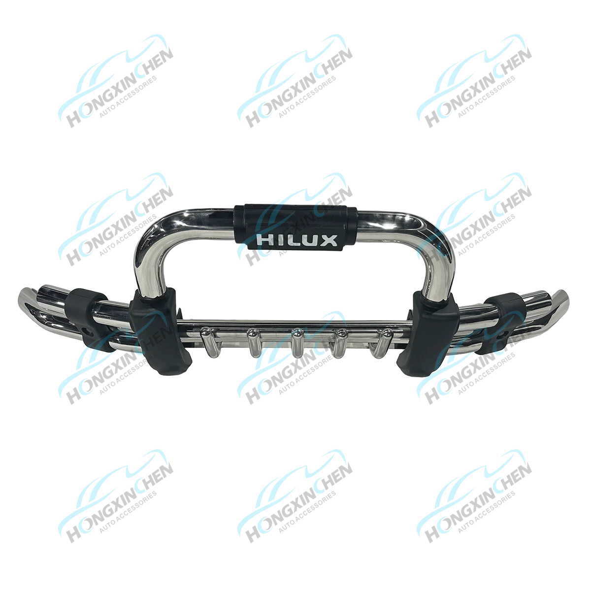 Hot-Selling Front Bumper Car Grille Guard Compatible with Hilux Revo Vigo Navara Colorado FJ Cruiser Pajero NP300