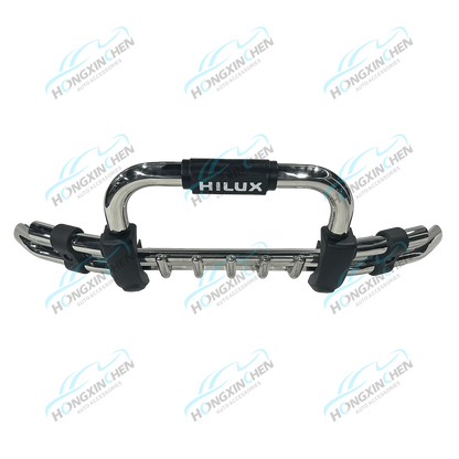 Hot-Selling Front Bumper Car Grille Guard Compatible with Hilux Revo Vigo Navara Colorado FJ Cruiser Pajero NP300