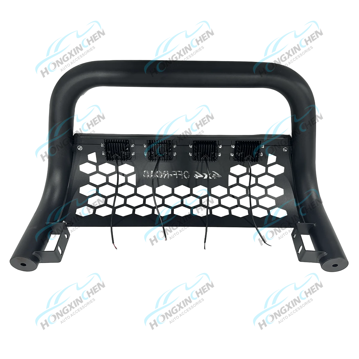 Universal Auto Accessories Grille Guard for 4x4 Toyota Hilux Revo