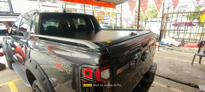 USA Patented High Quality Truck Bed Covers Soft Roll-Up Fold Tonneau Cover for Ranger Model NP300 with Locking Function