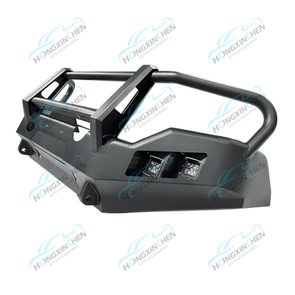 Custom Off-road 4x4 Steel Front Bumper Bull Bar Car Bumpers Bash Plate for Toyota Hilux Revo Vigo Triton L200 Mr D-max Bt50