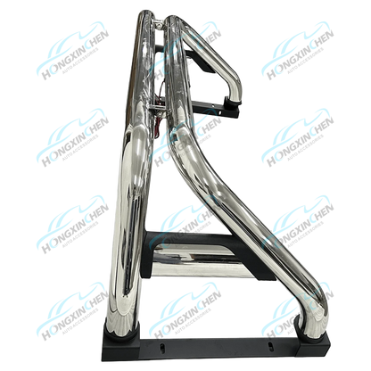 Carbest New Type 2012-2014 Stainless Steel Roof Rack Roll Bar for Toyota for Hilux Vigo Nissan NP300 Pickup Truck Bed Also