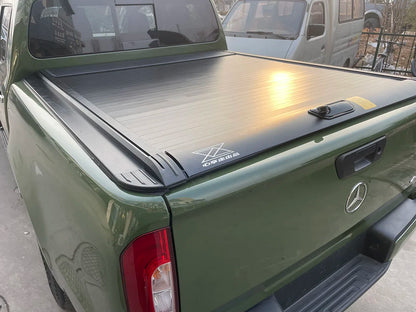 For Benz Mercedes V-Class Manual Roll Lid Shutter Aluminum Alloy Pickup Truck Bed Cover for Ranger NP300 Roll up Locking