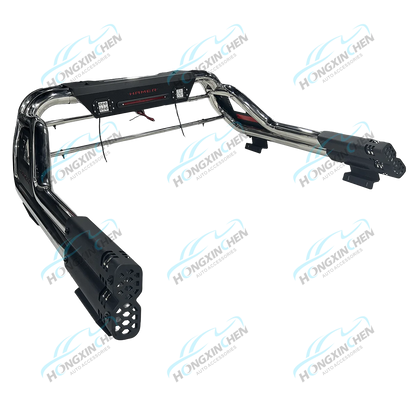 Car Accessories Stainless Steel Pick up Sport Roll Bars for Hilux Vigo Revo Navara D22 Lsuzu D-max Ford Ranger