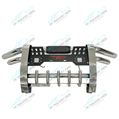 Factory Price Universal Stainless Steel Front Bull Bar 4x4 Accessories for Hilux Vigo Revo Fj120-150 for Rav4 Fortuner Navara