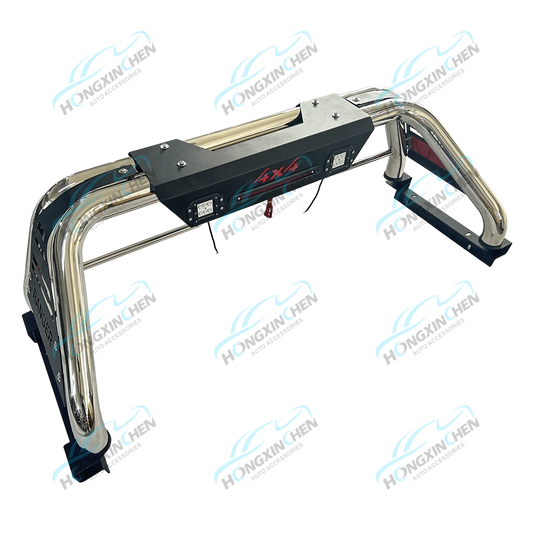 For Ford for Ranger Anti-Roll Bar Stainless Steel Roof Rack for Pickup Truck Bed Compatible 4x4 Exterior Accessory