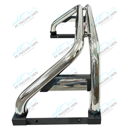 Carbest New Type 2012-2014 Stainless Steel Roof Rack Roll Bar for Toyota for Hilux Vigo Nissan NP300 Pickup Truck Bed Also