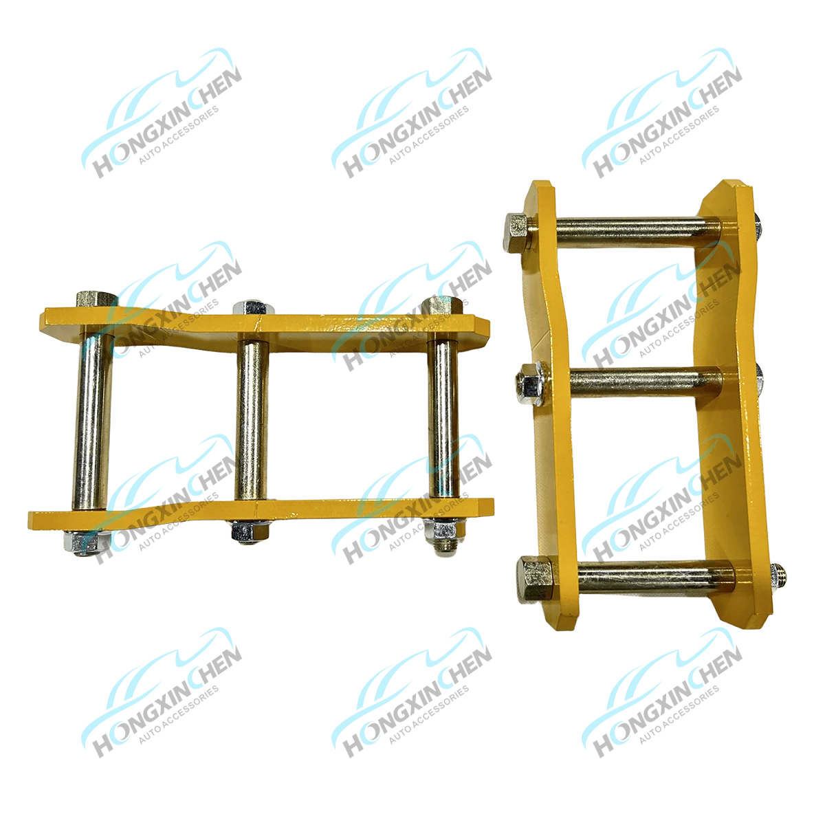 New 2 Inch Suspension Lift Kit Rear Leaf Spring G-Shackles for LC 76 78 79 Vehicles