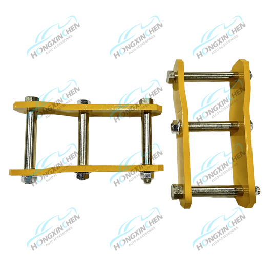 New 2 Inch Suspension Lift Kit Rear Leaf Spring G-Shackles for LC 76 78 79 Vehicles