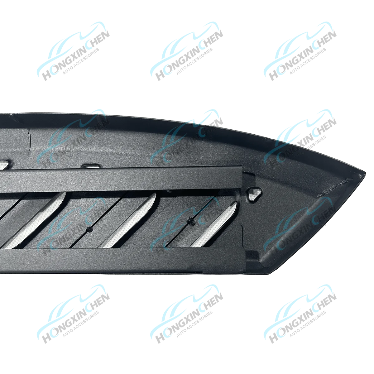 Black Off Road Universal Steel Side Steps for 4x4 Ford Ranger Raptor Running Boards