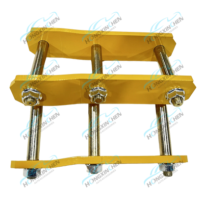 New 2 Inch Suspension Lift Kit Rear Leaf Spring G-Shackles for LC 76 78 79 Vehicles