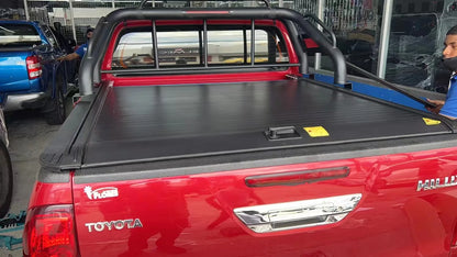 Roll up Truck Bed Pickup Electric Roller Lid Retractable Tonneau Cover for Toyota Hilux Revo Rocco Vigo Tacoma Sr5