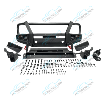 Heavy Duty Steel Front Bumper With Led /guard Plate for Toyota Rocco 2019 4x4 Accessories