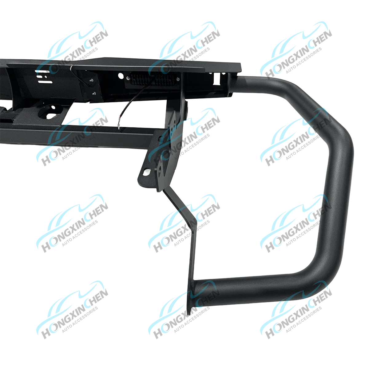 Off-road 4x4 Steel Rear Bumper Rear Bullbars Defensas Traseras for Toyota Linux Revo Land Cruiser Highlander