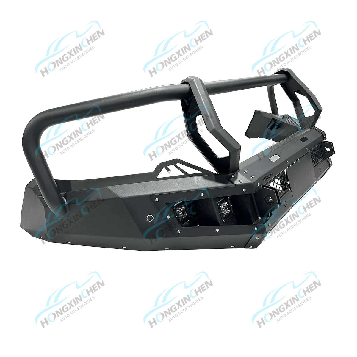High Strength Steel Front Bumper Bull Bar for Toyota Lc200