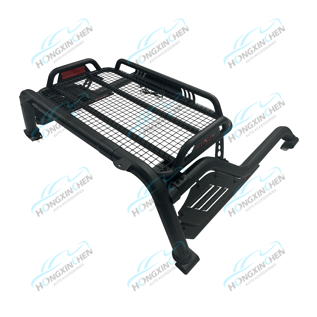 4x4 Factory Hot Sale Para Accessories Roll Bar With Roof Rack for Toyota Hilux Revo Roof Rail Luggage Bar