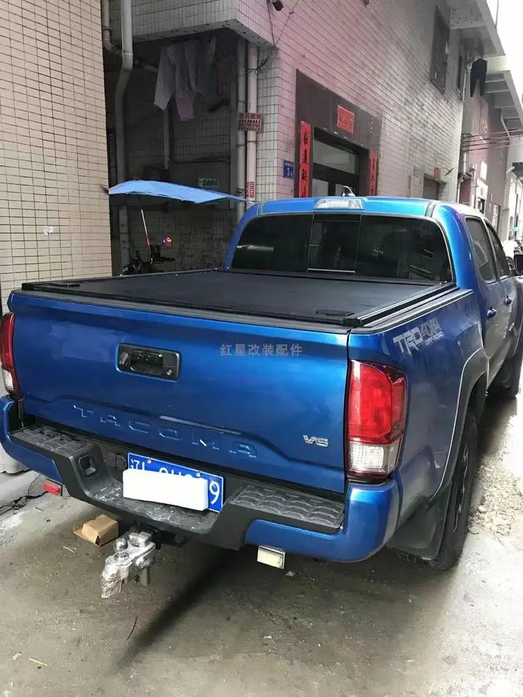 USA Patented Soft Roll-Up Tonneau Cover for Tundra High Quality Truck Bed Cover Locking Function Manufactured Ranger NP300