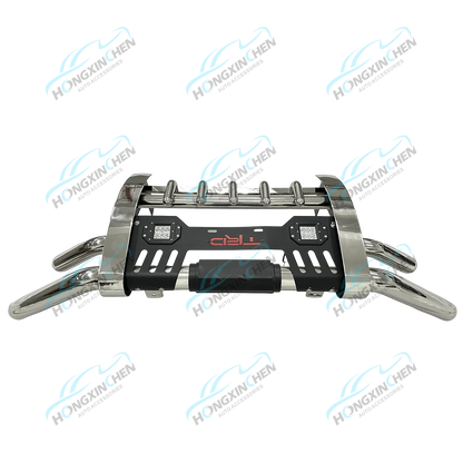 Factory Price Universal Stainless Steel Front Bull Bar 4x4 Accessories for Hilux Vigo Revo Fj120-150 for Rav4 Fortuner Navara