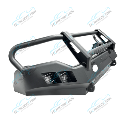 Custom Off-road 4x4 Steel Front Bumper Bull Bar Car Bumpers Bash Plate for Toyota Hilux Revo Vigo Triton L200 Mr D-max Bt50