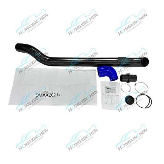 Customizable 4x4 Universal Stainless Steel Car Snorkel Air Intake for Pickup Trucks Fits D-Max Mazda Isuzu Sports Design Style