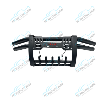 4x4 Steel Bull Bar Auto Front Bumper LED Off-Road for Toyota Hilux Vigo for Rav4 4 Runner Hiace Prado Fortuner Truck for Nissan