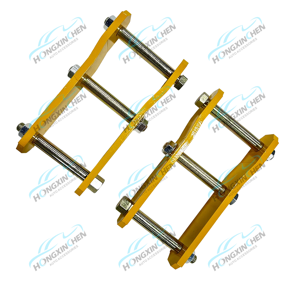 New 2 Inch Suspension Lift Kit Rear Leaf Spring G-Shackles for LC 76 78 79 Vehicles